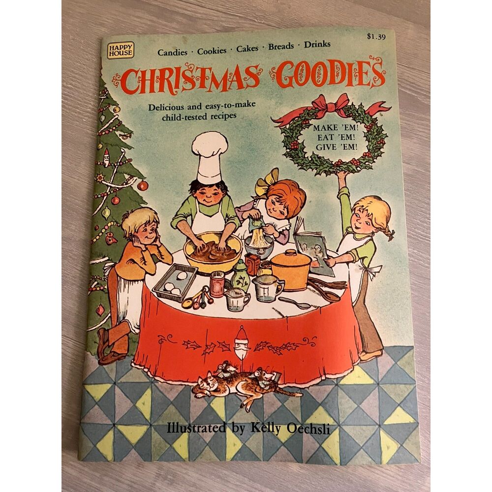 Children's "Christmas Goodies" cookbook